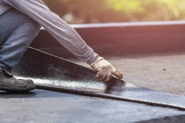 Professional Emergency Waterproofing technician working in Attica, MI